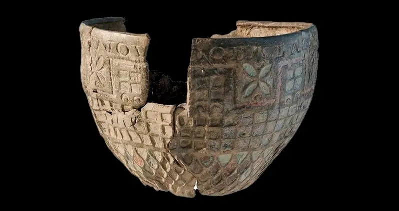 Archaeologists In Spain Just Uncovered An Ornate Roman Cup Adorned With References To Hadrian’s Wall