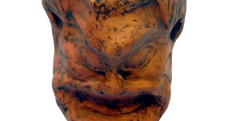 Archaeologists Just Found A Greek Theater Mask Figurine At An Ancient Worship Site Inside A Croatian Cave