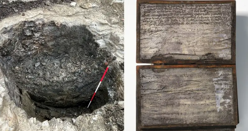 Archaeologists In Germany Just Found A Completely Intact Notebook From The Middle Ages Among The Ruins Of A Latrine