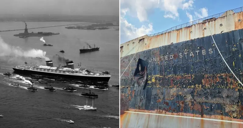 The SS <em>United States</em> Was Once History’s Fastest Ocean Liner. It’s About To Become The World’s Largest Artificial Reef