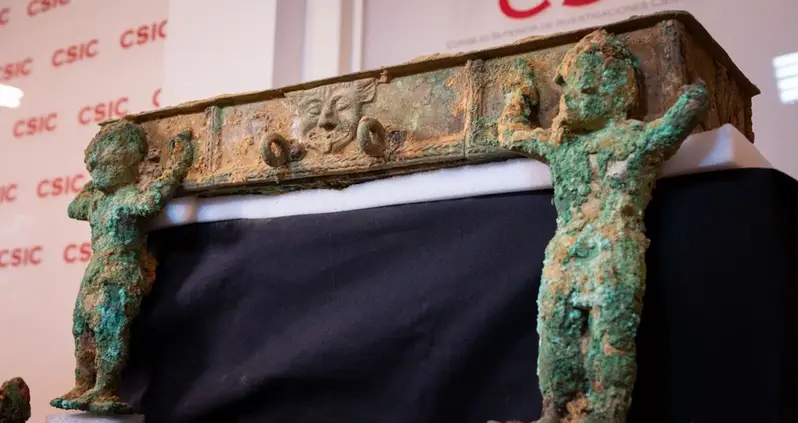 Archaeologists Just Unearthed A 2,500-Year-Old Ceremonial Bronze Chariot In Southwestern Spain