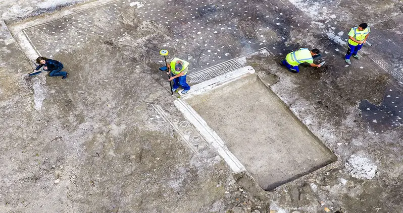 An Illegal Excavation Just Turned Up A Luxurious Ancient Villa That Archaeologists Had No Idea Was Right Outside Of Rome