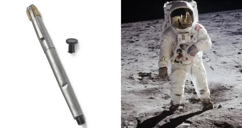 The Pen That Buzz Aldrin Used To Save The Apollo 11 Mission Just Sold At Auction For $850,000