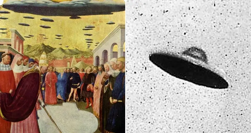 Ancient Romans Recorded Metallic Objects Moving Through The Sky. Could They Have Been UFOs?