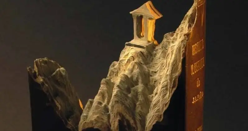 Four Brilliant Book Sculpture Artists And Their Most Mesmerizing Book Art