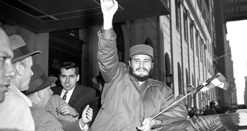 20 Surprising Photos Of The Time Fidel Castro Visited New York