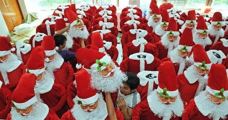 A Real Christmas Village Exists In Yiwu, China