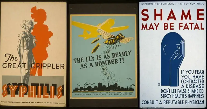 40 Eye-Opening Vintage Public Health Posters From The 1940s