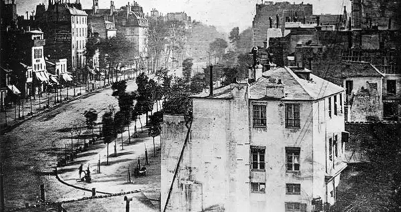 Louis Daguerre And The First Photograph Of Humans