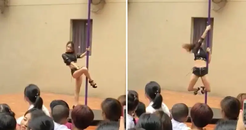 Chinese Principal Fired After Welcoming Kindergarteners Back To School With Pole Dance