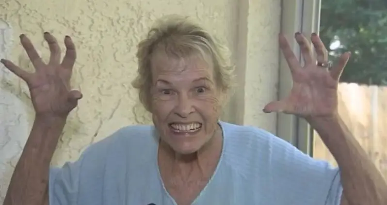 Florida Grandma Takes Out Dentures To Scare Off Naked Intruder