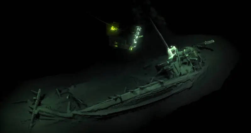 2,400-Year-Old Shipwreck Believed To Be The World’s Oldest Was Just Discovered Intact At The Bottom Of The Black Sea
