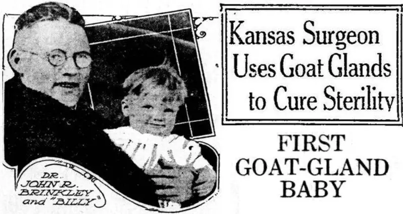 Phony Dr. John Brinkley Healed People With Goat Testicles — And Made $12 Million Doing It
