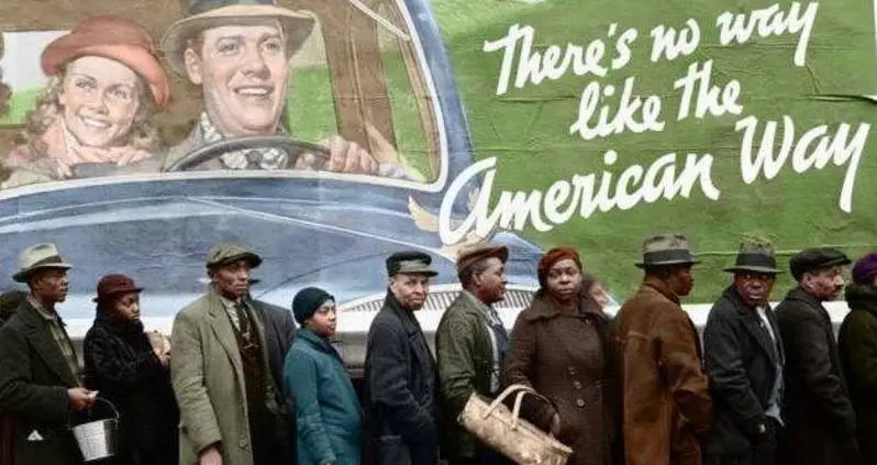 30 Great Depression Pictures Brought To Life In Stunning Color