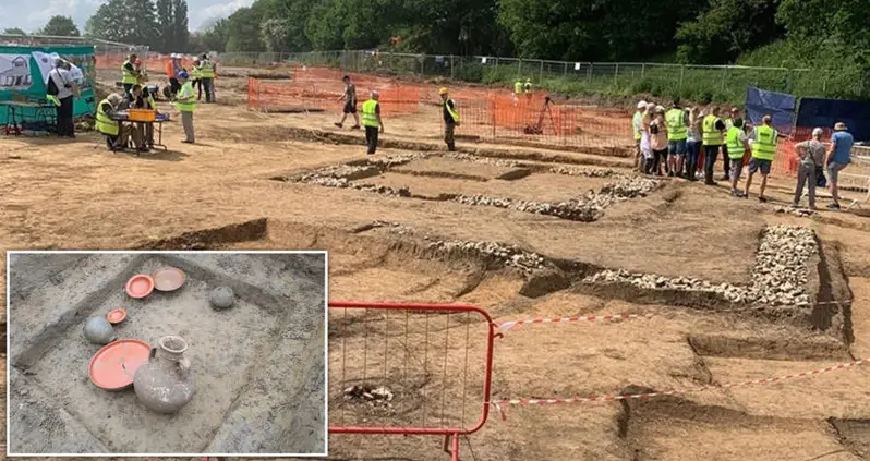 Entire Ancient Roman Town Discovered Off A Highway In England