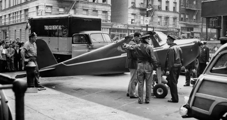 Thomas Fitzpatrick: The Amateur Pilot Who Drunkenly Landed A Plane On An NYC Street — Twice