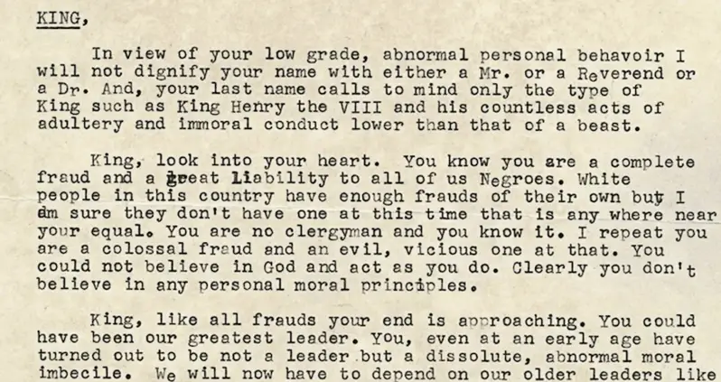 The True Story Behind The FBI’s Martin Luther King Tapes And The Disturbing ‘Suicide Letter’