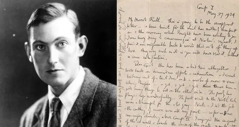 ‘A Bad Time Altogether’: George Mallory’s Final Letters Before Dying On Mount Everest Have Just Been Published