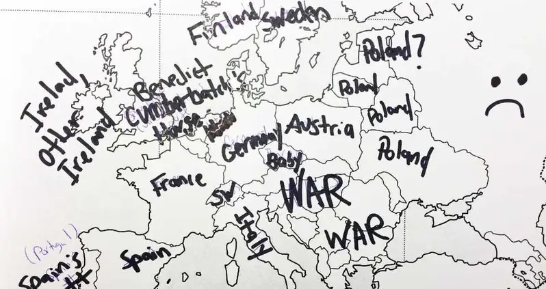 When Americans Try To Place European Countries On A Map