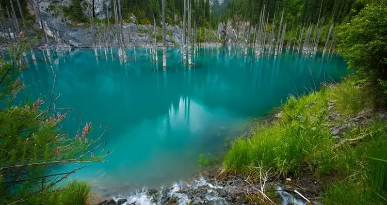 Lake Kaindy: Kazakhstan’s Submerged Forest