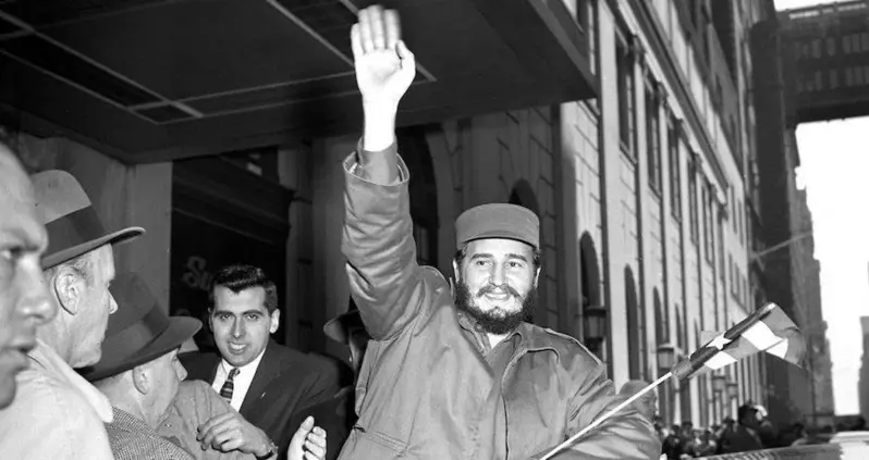 20 Surprising Photos Of The Time Fidel Castro Visited New York