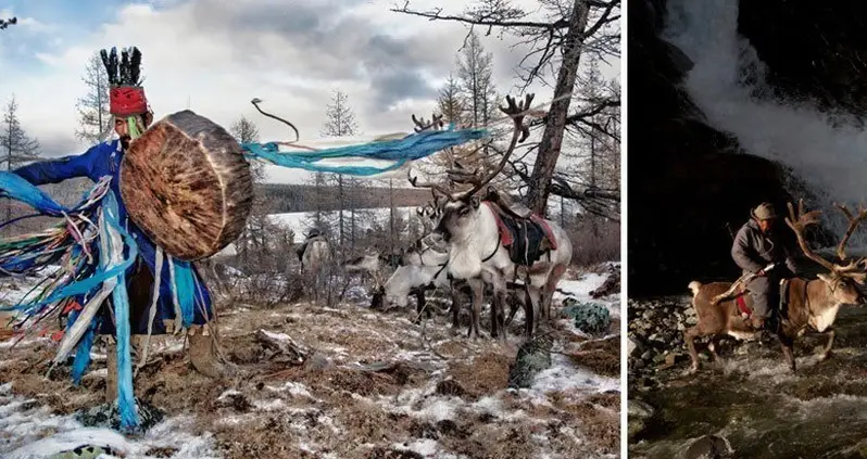 Photographer Brings Mongolia’s Disappearing Reindeer People Right To Your Desktop