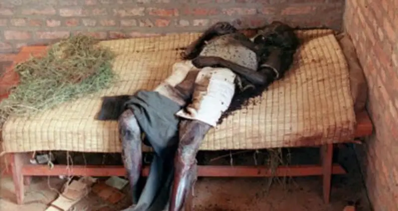 After Genocide, Only Human Wreckage Remains