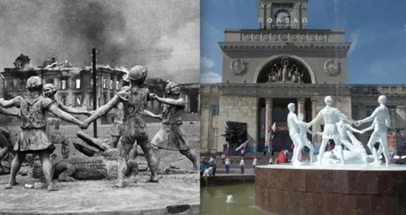 Historic Battlefields Then And Now