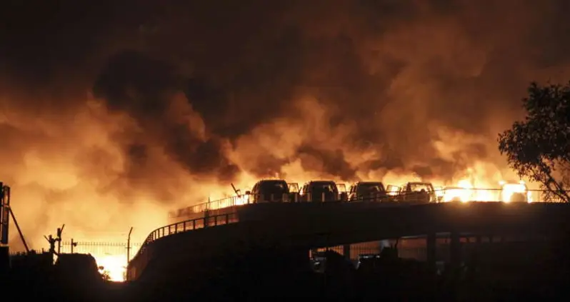 Shocking Images From The Tianjin Explosions