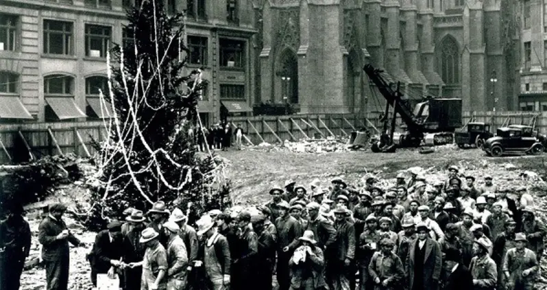 Photo Of The Day: The Heartwarming Story Behind The First Ever Rockefeller Center Christmas Tree