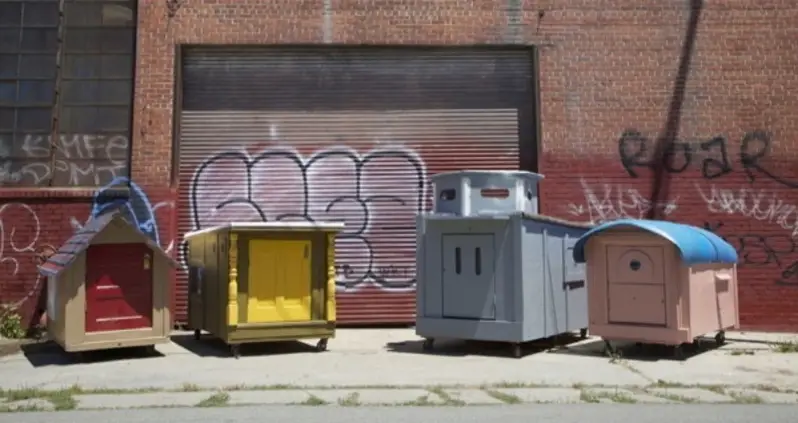 Inside The Tiny Houses This Oakland Artist Is Using To Fight Homelessness