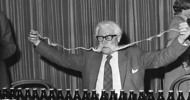 Photo Of The Day: The Glorious Rise And Tragic Fall Of A World Record Mustache