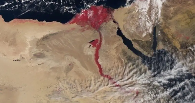Why The Nile Runs Blood Red In Eerie New Satellite Images
