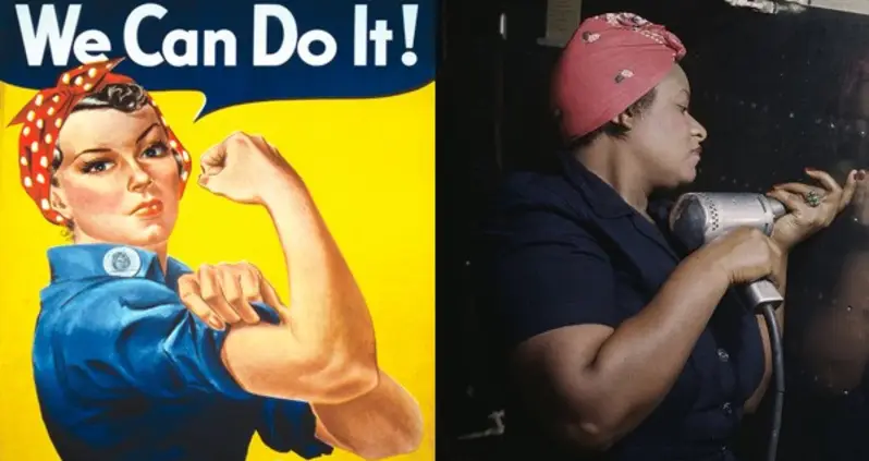 Real-Life Rosie The Riveters: The Factory Women Who Helped The US Win World War II