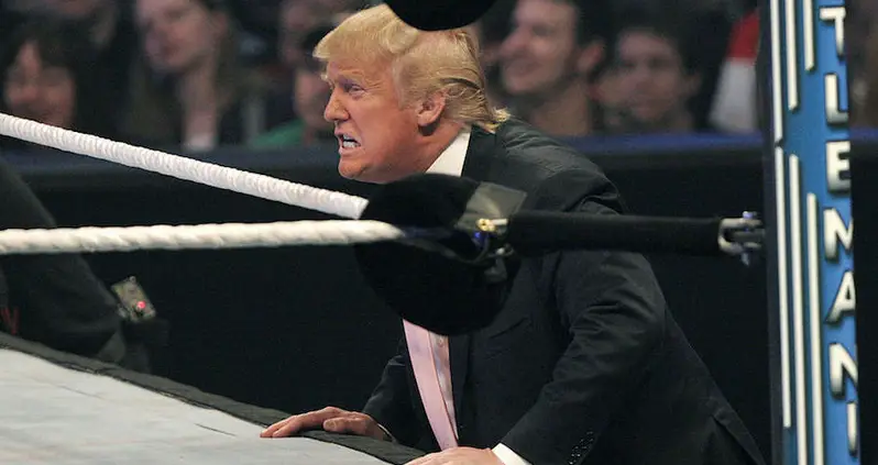 Donald Trump Learned To Talk To Americans In The WWE