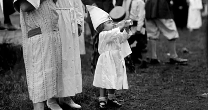 The 1925 Ku Klux Klan March On Washington