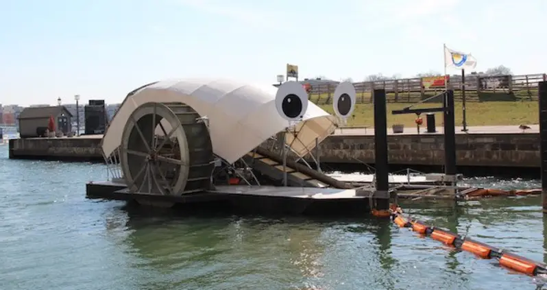 Mr. Trash Wheel, The Solar-Powered Water Wheel, Has Removed Over 1 Million Pounds Of Trash From Baltimore Waterways