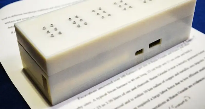 New Device Invented By Six Female Undergrads Translates Text To Braille In Real Time