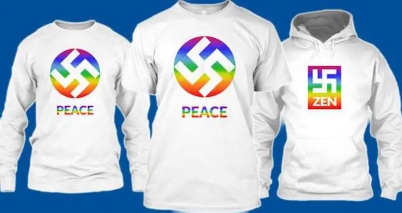 T-Shirt Company Tries To “Reclaim” Swastika As Symbol Of Love