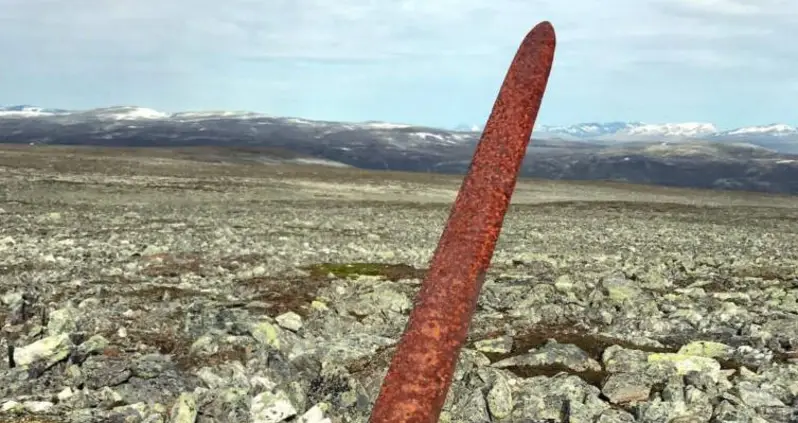 1,200-Year-Old Viking Sword Discovered On Norwegian Mountain