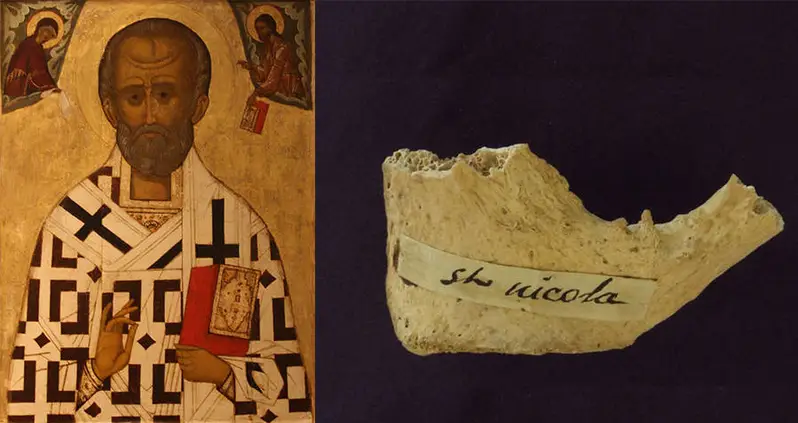 Scientists May Have Found A Bone Fragment Belonging To The Real Santa Claus