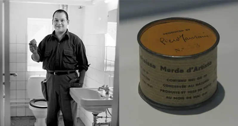 How One Artist Turned Cans Of Poop Into $300,000 Pieces Of Art