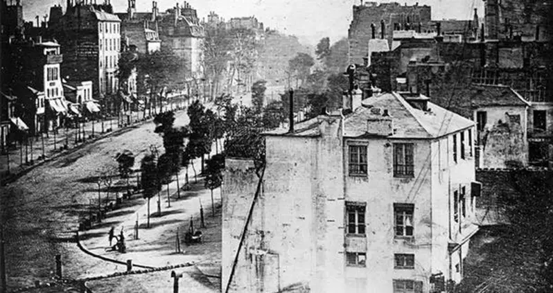 Louis Daguerre And The First Photograph Of Humans