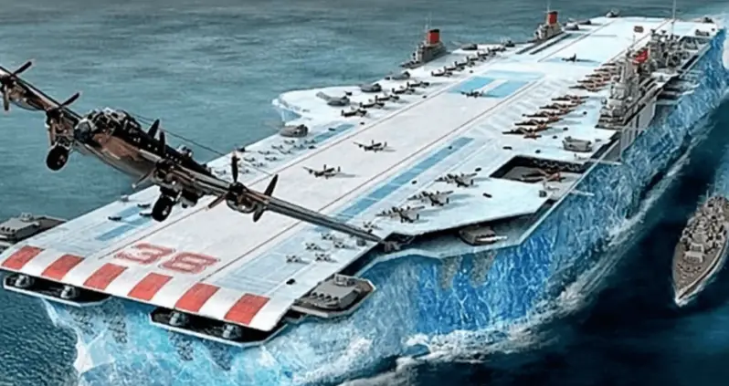 Britain Had A Wild Plan To Make Icebergs Into Aircraft Carriers During World War II