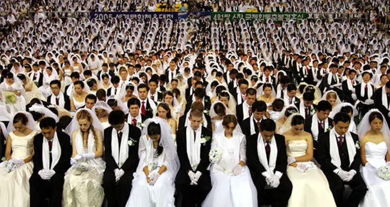 Inside The Unification Church’s Strange Mass Wedding Ceremonies [VIDEO]