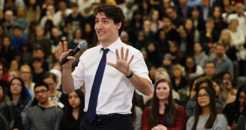Justin Trudeau Interrupts Woman To Ask That She Say ‘Peoplekind’ And Not ‘Mankind’ [VIDEO]