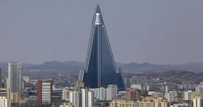 North Korea’s Ryugyong Hotel – The “Hotel Of Doom”