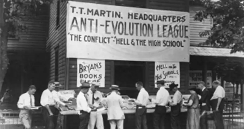 Evolution On Trial: The Weird Backstory Of The Scopes Monkey Case