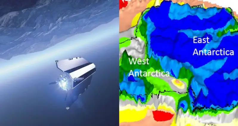 Newly Uncovered Data From A Dead Satellite Reveals A Lost Antarctic Continent