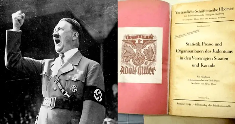 Hitler-Owned Book Detailing Plans For North American Holocaust Comes To Light